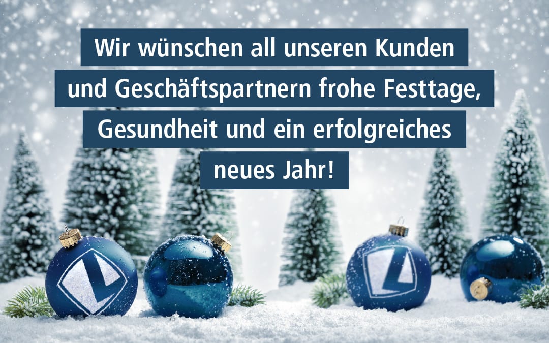 Frohe Weihnachten und einen guten Rutsch ins neue Jahr!