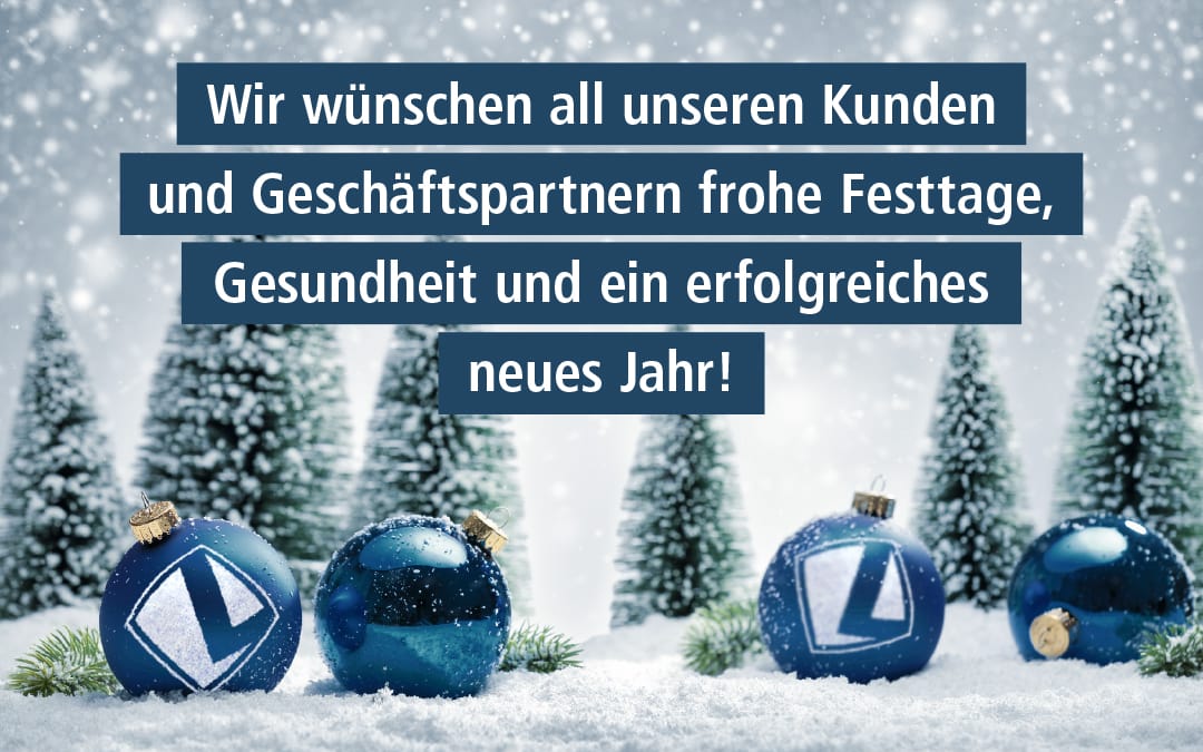 Frohe Weihnachten und einen guten Rutsch ins neue Jahr! Lehner