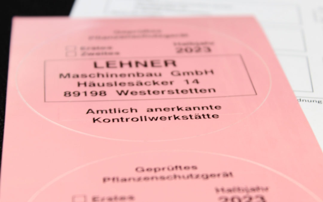 Prüfpflicht für Granulatstreuer
