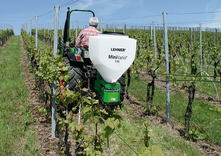 Spreading fertiliser