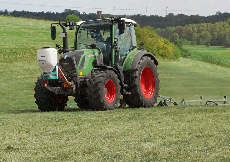 Reseeding grassland 